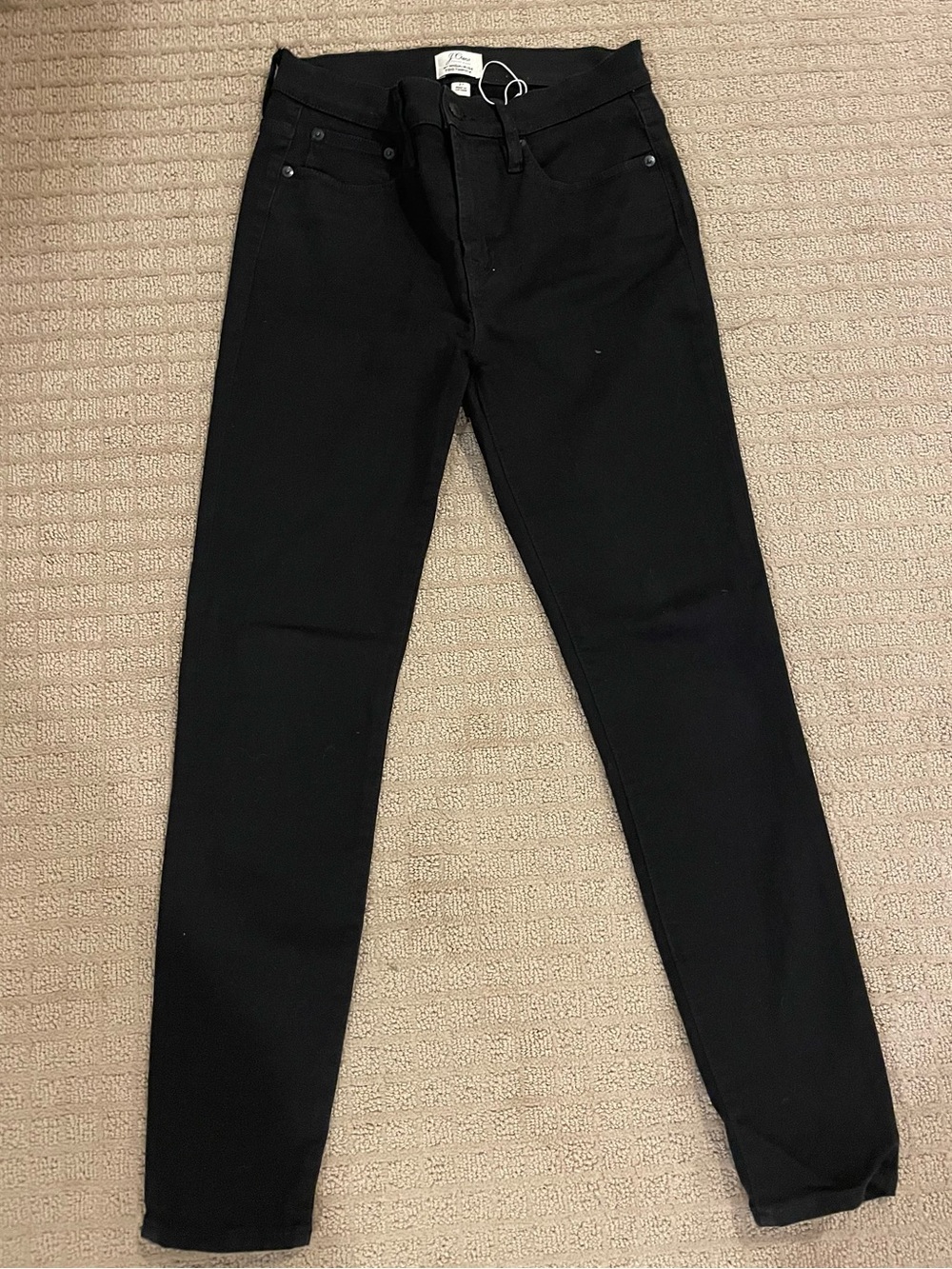 J. Crew Skinny Jeans in Black